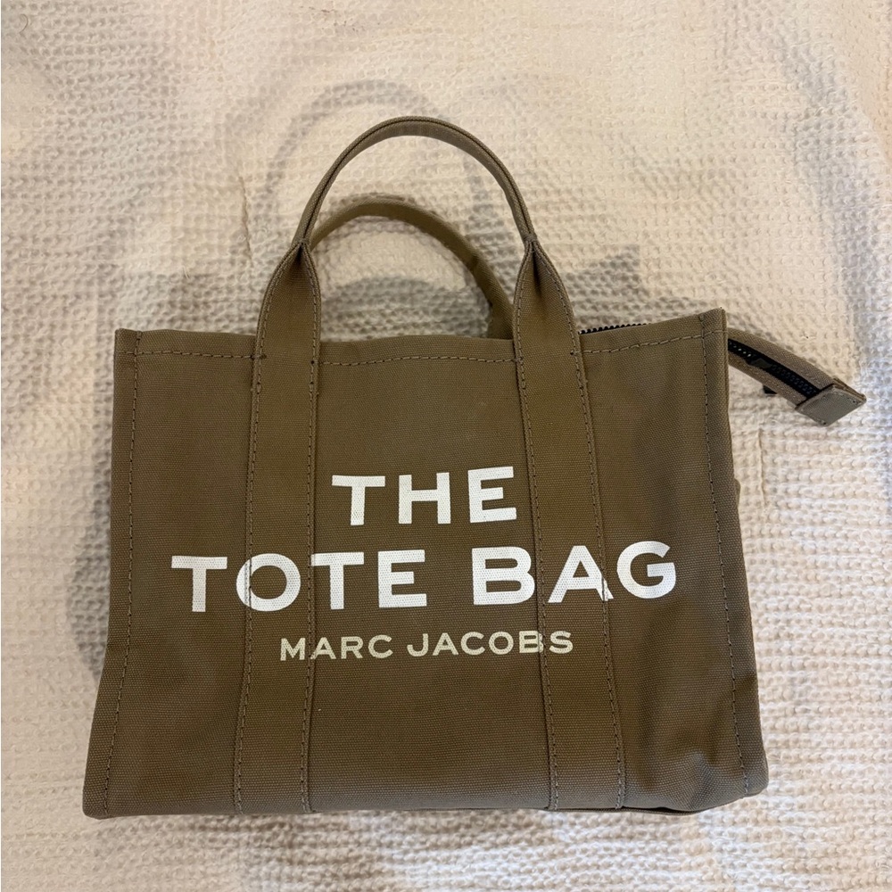 Marc Jacobs Olive Green Tote Bag